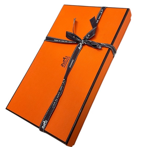 HERMES Compartment Wallet Black Leather Made in France - Picture 9 of 11